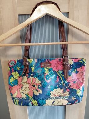 Sakroots Multicolored Floral Mini Purse Handbag